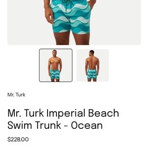 Imperial Beach Swim Trunk - Ocean Blue